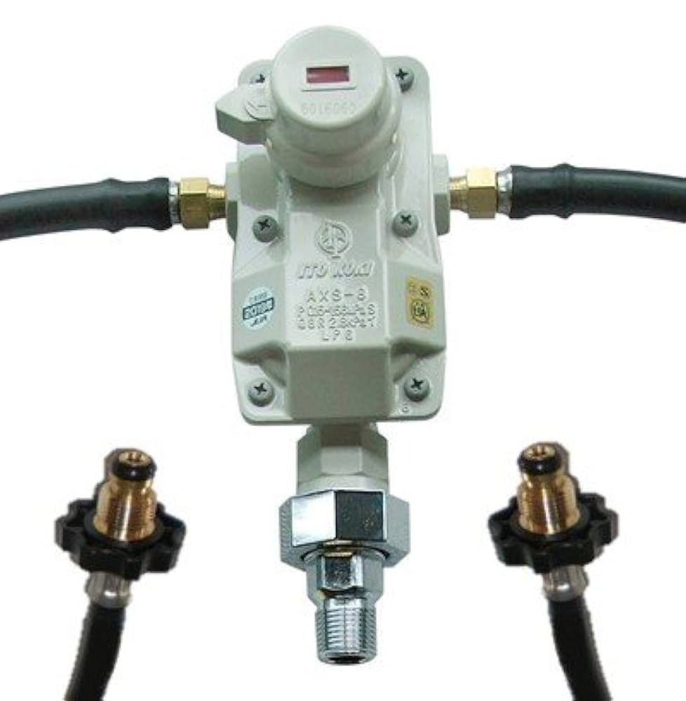 Amazon.co.jp: ITO LPガス用自動切替式小型調整器 8kg/h （AXS